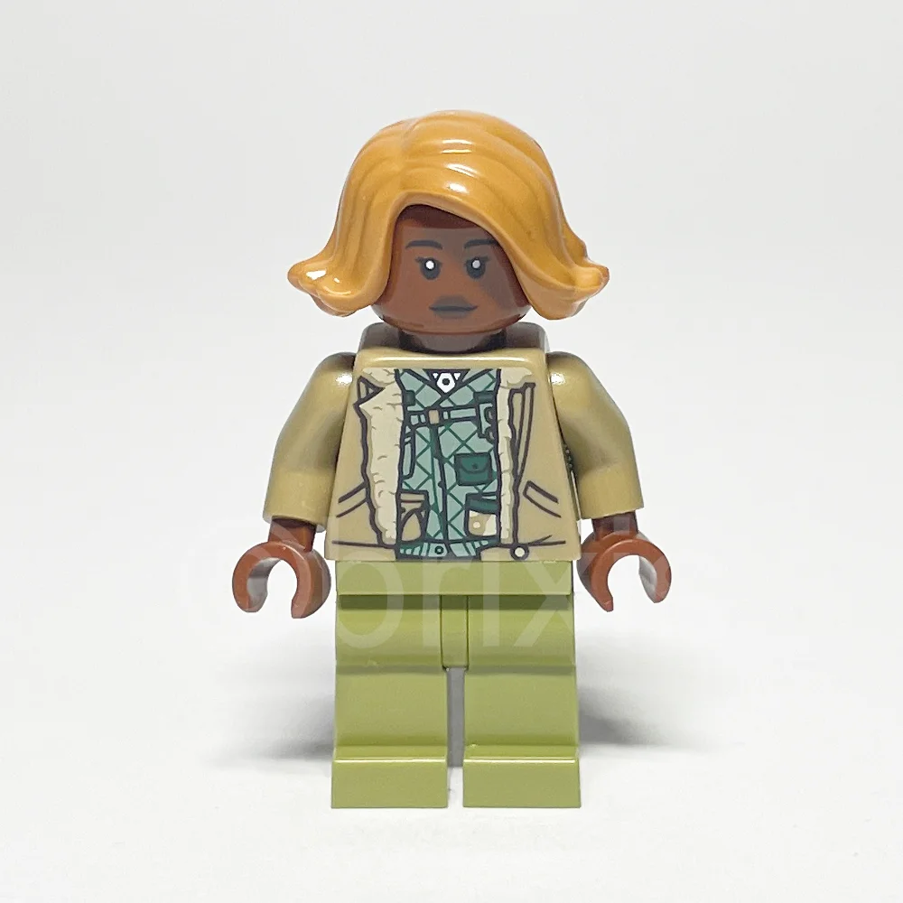 LEGO Jurassic World Minifigur Kayla Watts (JW084) gebraucht - LEGO Jurassic World Kayla Watts Minifigur JW084 LEGO Jurassic World Minifigur Kayla Watts (JW084) – Vorderansicht