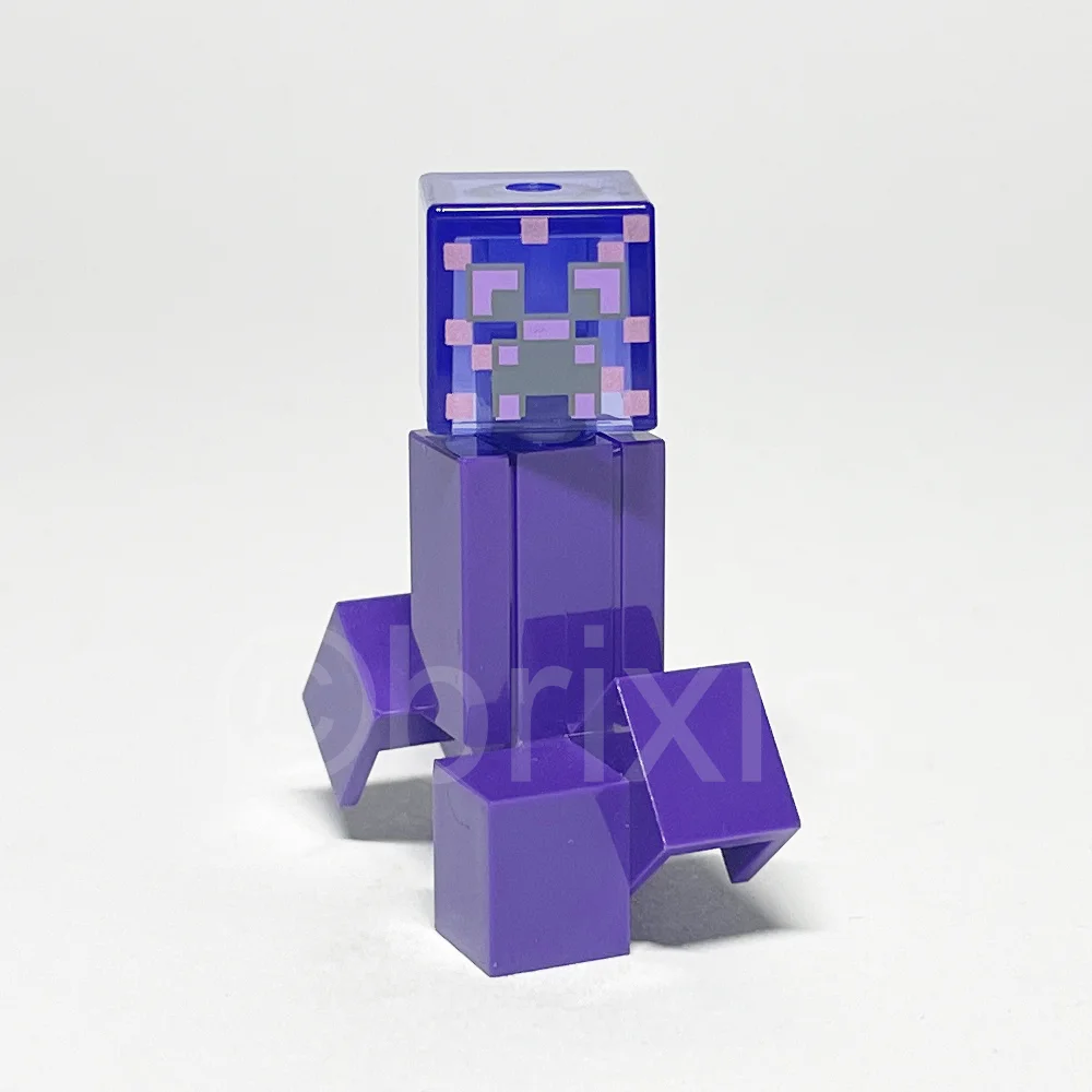 LEGO Minecraft Minifigur Creeper (MIN100) gebraucht - LEGO Minecraft Creeper Minifigur MIN100 LEGO Minecraft Minifigur Creeper (MIN100) – Vorderansicht