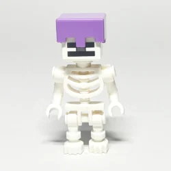 LEGO Minecraft Minifigur Skeleton (MIN065) – Vorderansicht