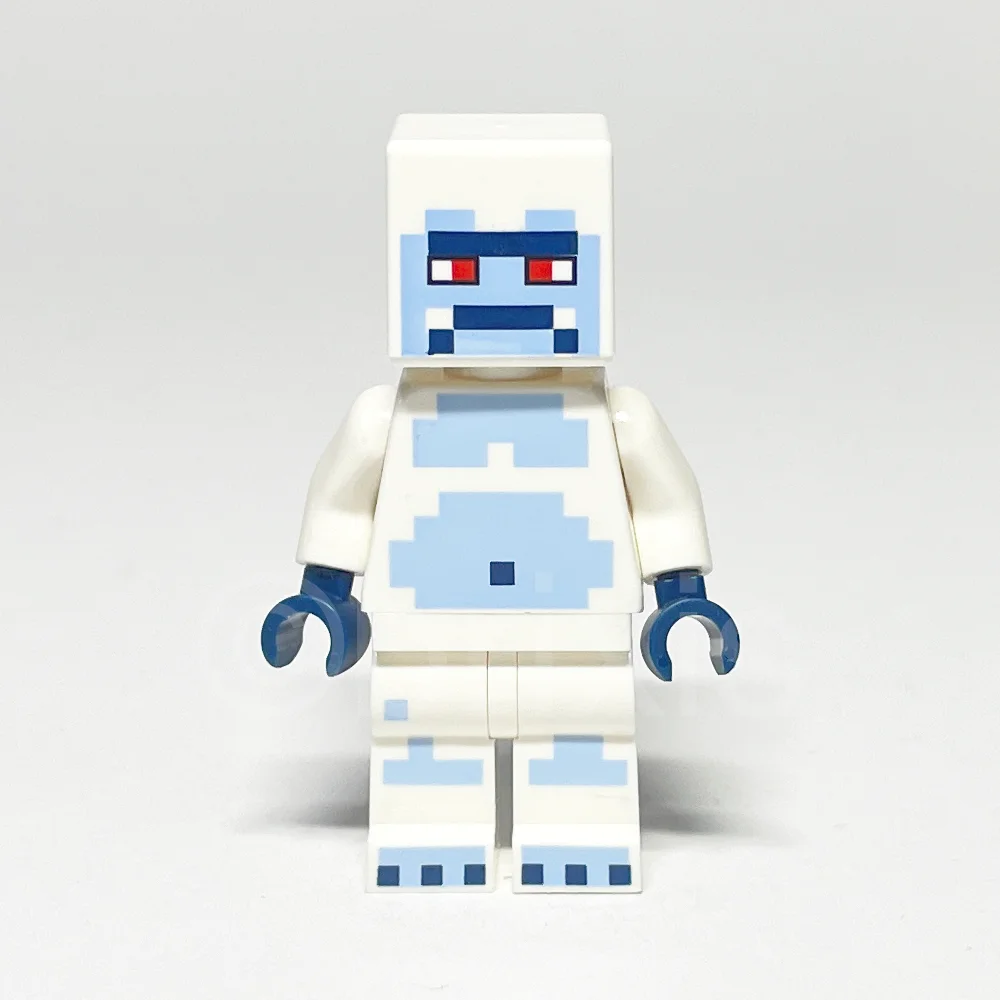 LEGO Minecraft Minifigur Yeti (MIN130) gebraucht - LEGO Minecraft Yeti Minifigur MIN130 LEGO Minecraft Minifigur Yeti (MIN130) – Vorderansicht