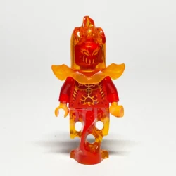 LEGO NEXO Knights Minifigur Flama (NEX050) – Vorderansicht