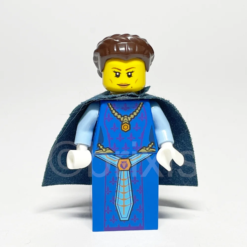 LEGO NEXO KNIGHTS Minifigur Queen Halbert (NEX018) gebraucht - LEGO NEXO KNIGHTS Queen Halbert Minifigur NEX018 LEGO NEXO Knights Minifigur Queen Halbert (NEX018) – Vorderansicht