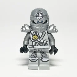 LEGO NINJAGO Minifigur Zane (NJO0111) – Vorderansicht