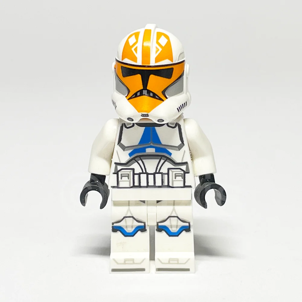LEGO Star Wars Minifigur Clone Trooper (SW1097) gebraucht - LEGO Star Wars Clone Trooper Minifigur SW1097 LEGO Star Wars Minifigur Clone Trooper (SW1097) – Vorderansicht