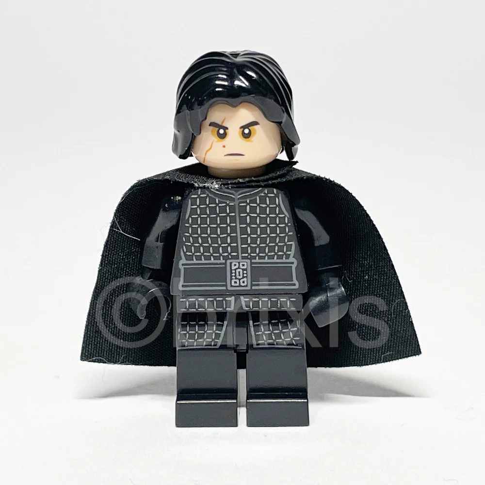 LEGO Star Wars Minifigur Kylo Ren (SW0859) gebraucht - LEGO Star Wars Kylo Ren Minifigur SW0859 LEGO Star Wars Minifigur Kylo Ren (SW0859) – Vorderansicht