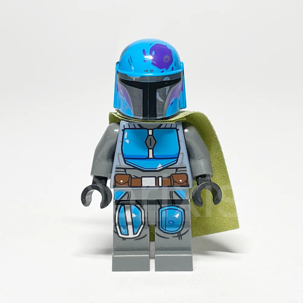 LEGO Star Wars Minifigur Mandalorian Tribe Warrior (SW1080) gebraucht - LEGO Star Wars Mandalorian Tribe Warrior Minifigur SW1080 LEGO Star Wars Minifigur Mandalorian Tribe Warrior (SW1080) – Vorderansicht