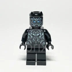 LEGO Marvel Super Heroes Minifigur Black Panther (SH0478) – Vorderansicht