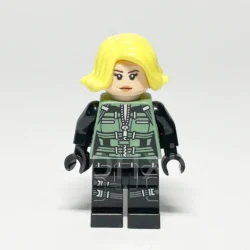 LEGO Marvel Super Heroes Minifigur Black Widow (SH0494) – Vorderansicht