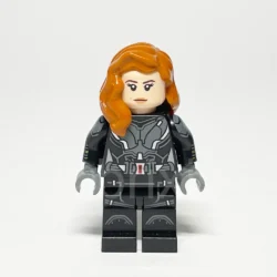 LEGO Super Heroes Minifigur Black Widow (SH0637) – Vorderansicht