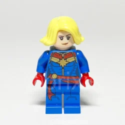 LEGO Super Heroes Minifigur Captain Marvel (SH0639) – Vorderansicht