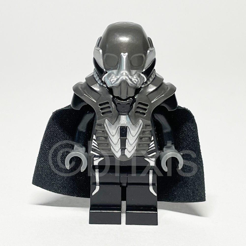 LEGO Super Heroes Minifigur General Zod (SH0076) gebraucht - LEGO Super Heroes General Zod Minifigure SH0076 LEGO DC Super Heroes Minifigur General Zod (SH0076) – Vorderansicht