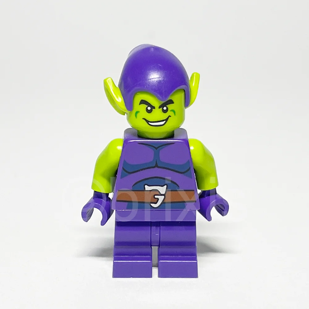 LEGO Super Heroes Minifigur Green Goblin (SH0803) gebraucht - LEGO Super Heroes Green Goblin Minifigure SH0803 LEGO Super Heroes Minifigur Green Goblin (SH0803) – Vorderansicht