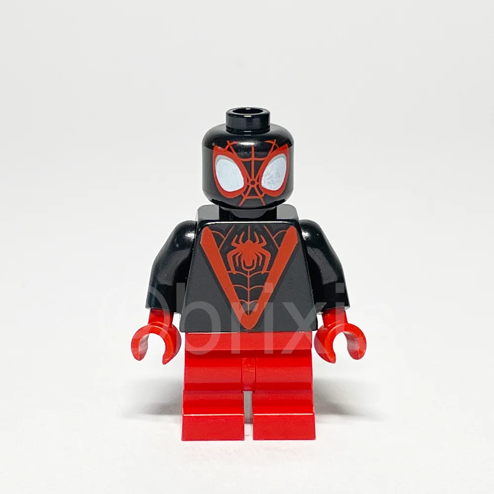 LEGO Super Heroes Minifigur Spider-Man (SH0800) gebraucht - LEGO Super Heroes Spider Man Minifigure SH0800 LEGO Super Heroes Minifigur Spider-Man (SH0800) – Vorderansicht