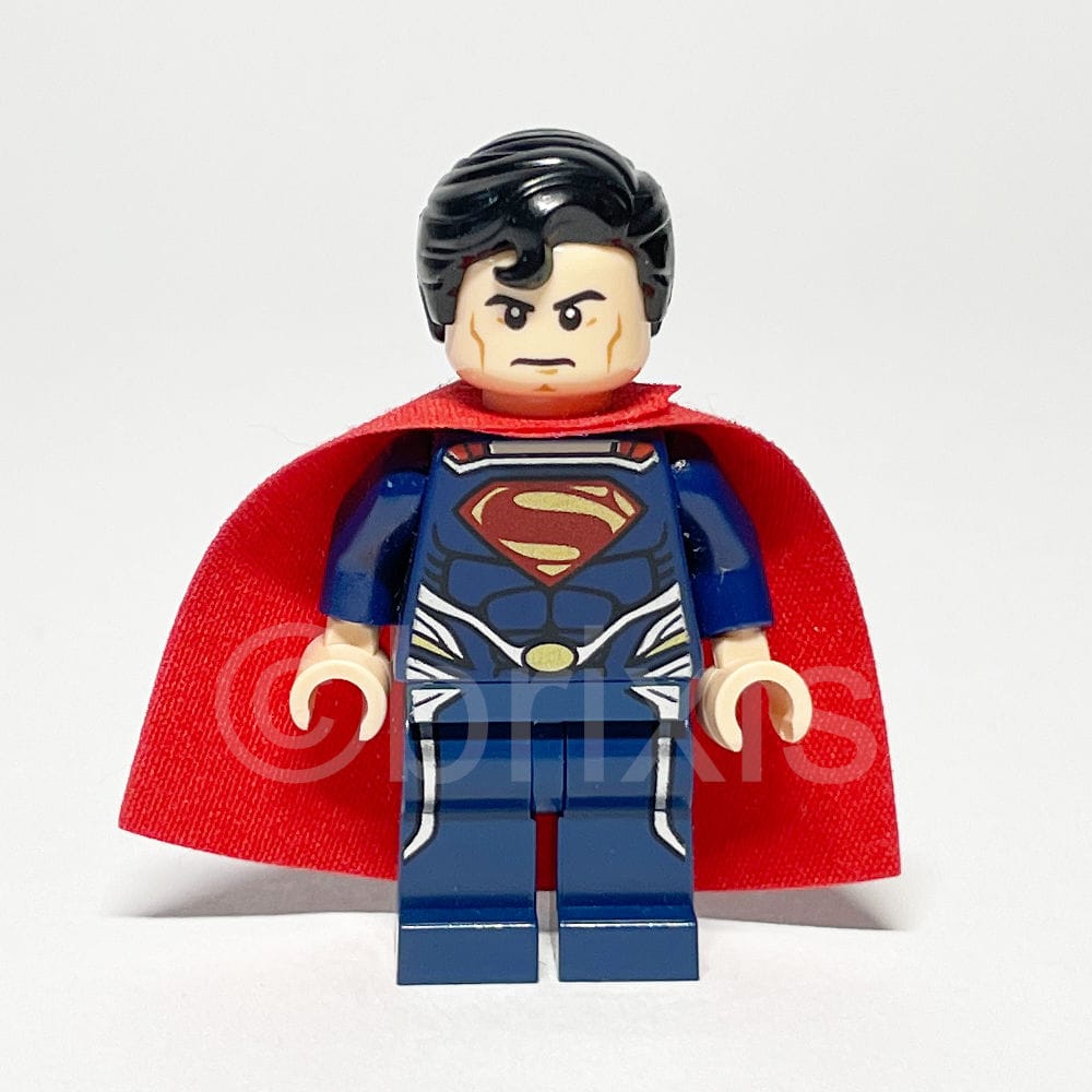 LEGO Super Heroes Minifigur Superman (SH0077) gebraucht - LEGO Super Heroes Superman Minifigure SH0077 LEGO DC Super Heroes Minifigur Superman (SH0077) – Vorderansicht