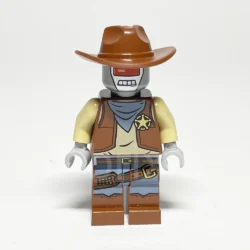 LEGO The LEGO Movie Minifigur Deputron (TLM024) – Vorderansicht