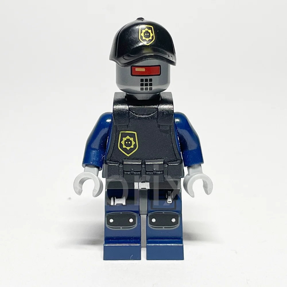 LEGO The LEGO Movie Minifigur Robo SWAT (TLM100) gebraucht - LEGO The LEGO Movie Robo SWAT Minifigur TLM100 LEGO The LEGO Movie Minifigur Robo SWAT (TLM100) – Vorderansicht
