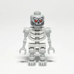 LEGO The LEGO Movie Minifigur Robo Skeleton (TLM048) – Vorderansicht
