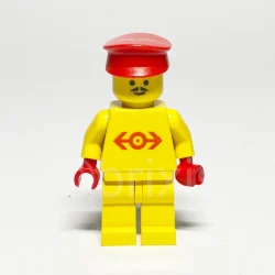 LEGO Train Minifigur Super Station Master (TRN102) – Vorderansicht