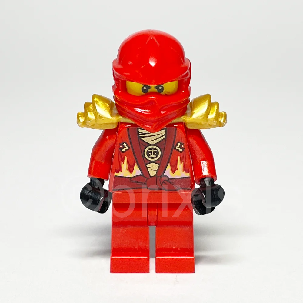 LEGO NINJAGO Minifigur Kai (NJO0119) gebraucht - LEGO NINJAGO Minifigur Kai NJO0119 gebraucht LEGO NINJAGO Minifigur Kai (NJO0119) – Vorderansicht