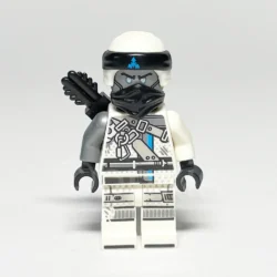 LEGO NINJAGO Minifigur Zane (NJO0458) – Vorderansicht