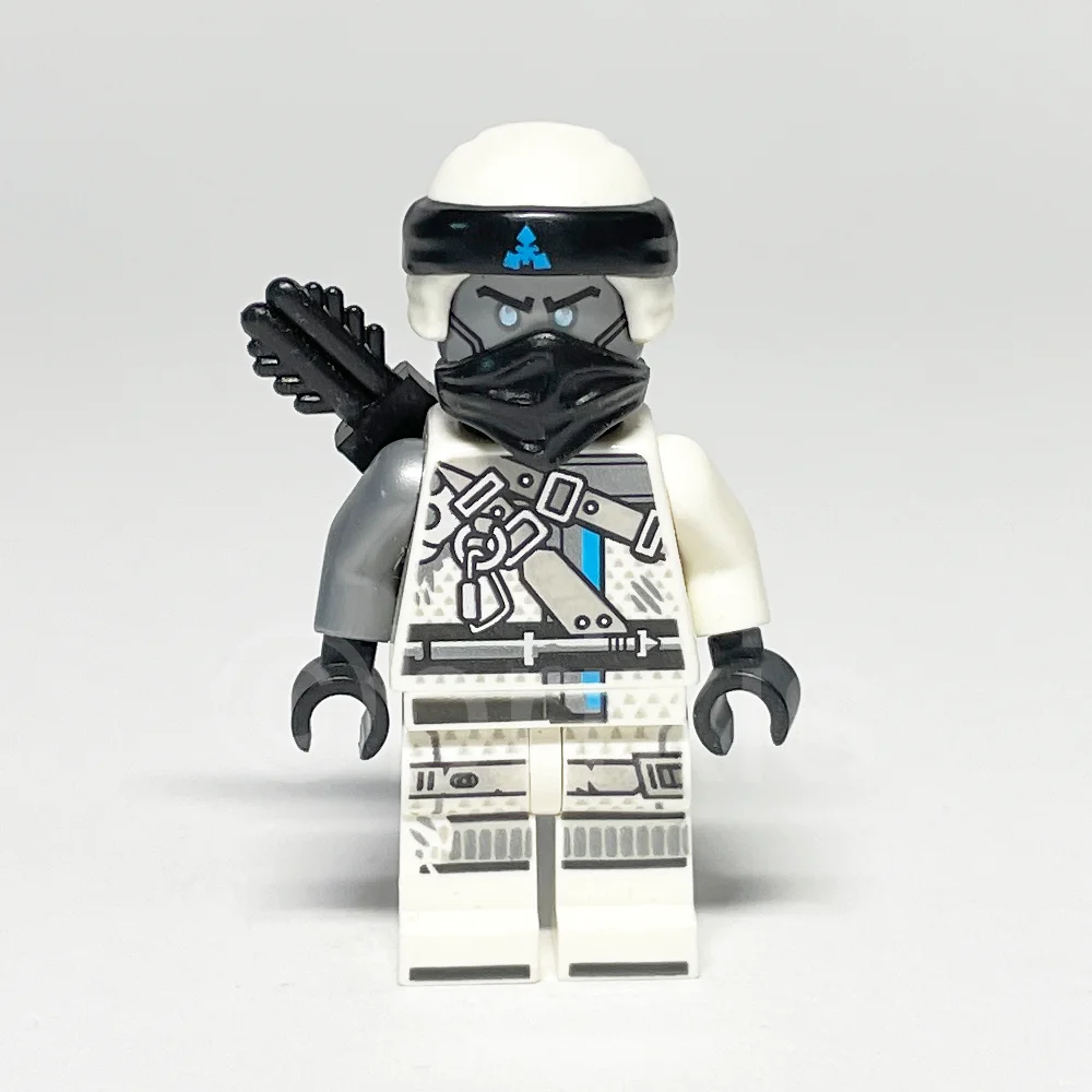 LEGO NINJAGO Minifigur Zane (NJO0458) gebraucht - LEGO NINJAGO Minifigur Zane NJO0458 gebraucht LEGO NINJAGO Minifigur Zane (NJO0458) – Vorderansicht