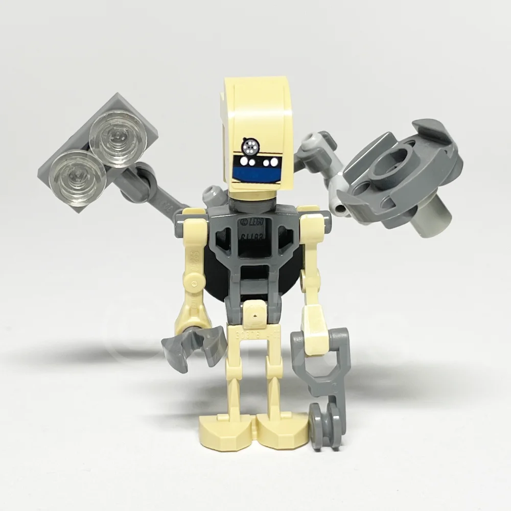 LEGO Star Wars Minifigur EV-A4-D (SW0216S) gebraucht - LEGO Star Wars Minifigur EV A4 D SW0216S gebraucht LEGO Star Wars Minifigur EV-A4-D (SW0216S) – Vorderansicht