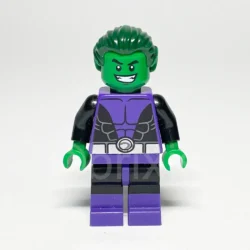 LEGO Super Heroes Minifigur Beast Boy (SH0198) – Vorderansicht