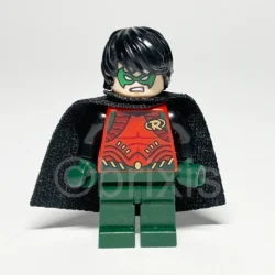 LEGO Super Heroes Minifigur Robin (SH0195) – Vorderansicht