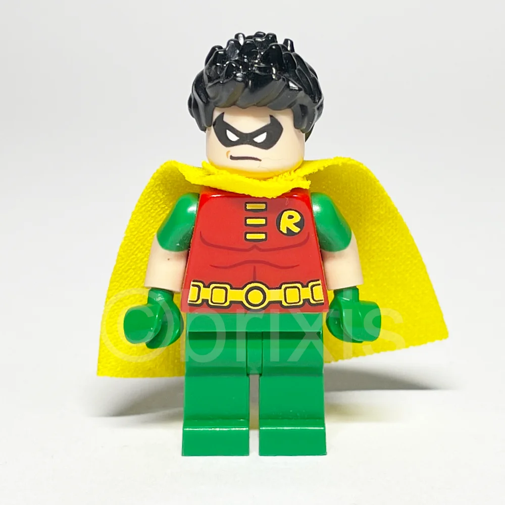 LEGO Super Heroes Minifigur Robin (SH0200) gebraucht - LEGO Super Heroes Minifigur Robin SH0200 gebraucht LEGO Super Heroes Minifigur Robin (SH0200) – Vorderansicht