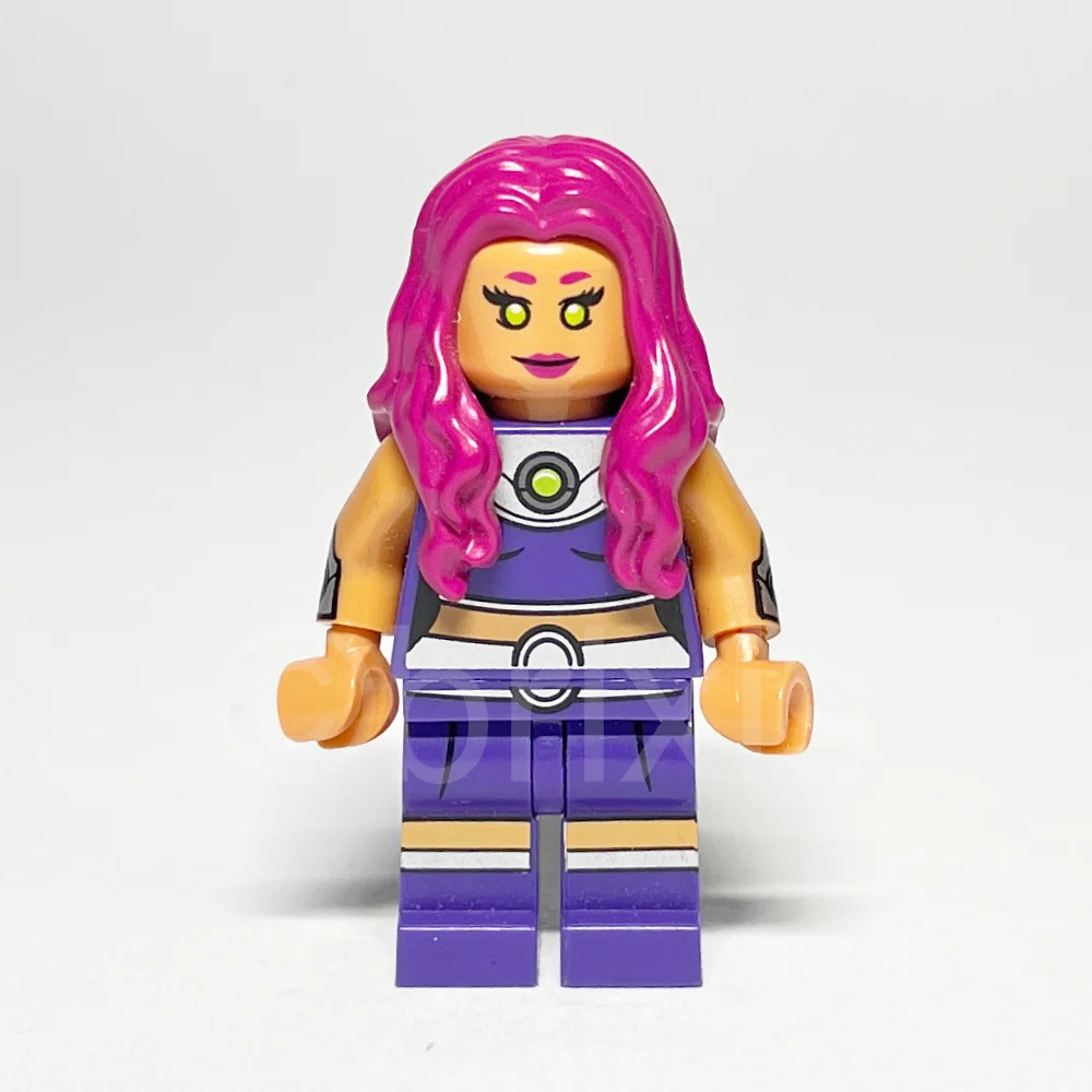 LEGO Super Heroes Minifigur Starfire (SH0197) gebraucht - LEGO Super Heroes Minifigur Starfire SH0197 gebraucht LEGO Super Heroes Minifigur Starfire (SH0197) – Vorderansicht
