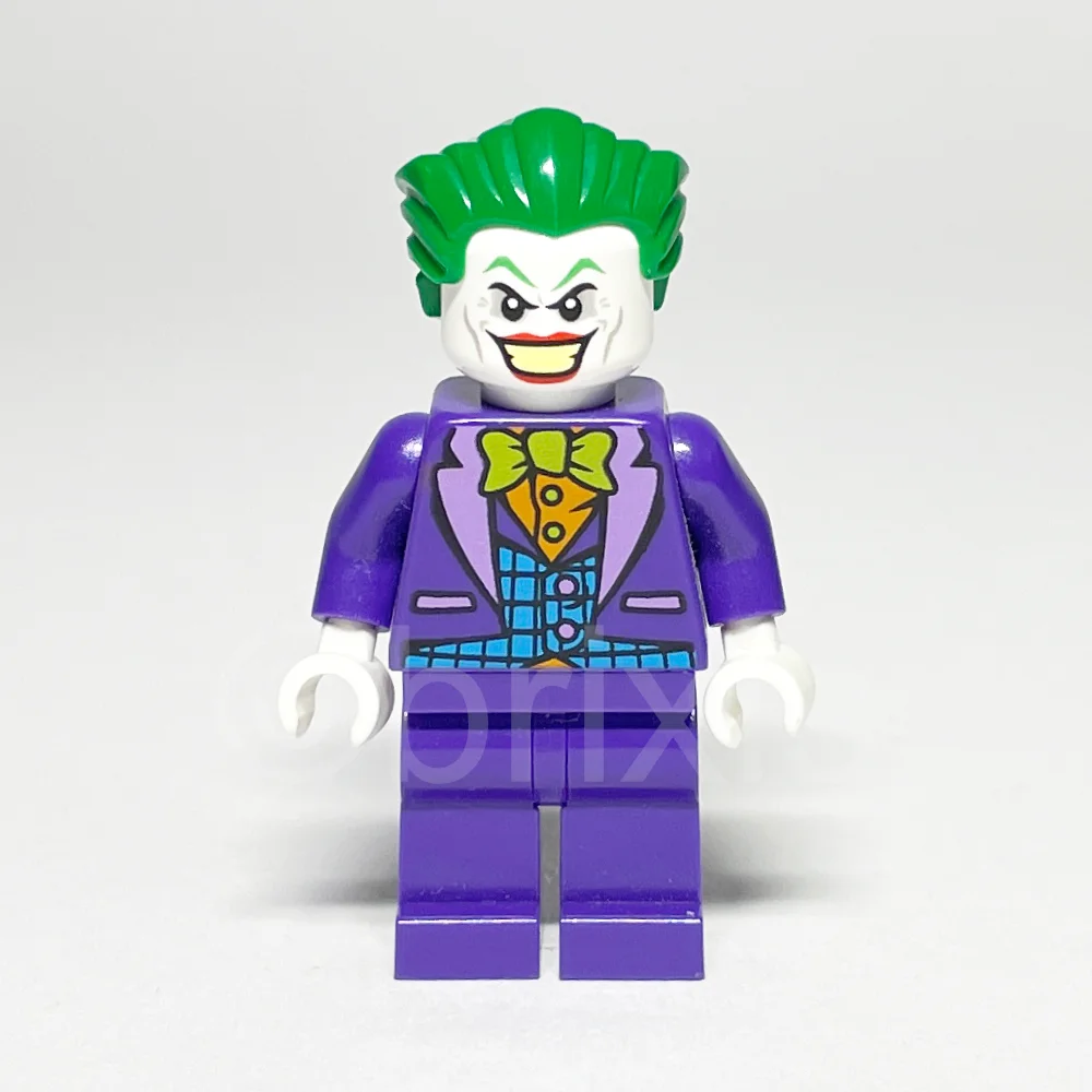 LEGO Super Heroes Minifigur The Joker (SH0206) gebraucht - LEGO Super Heroes Minifigur The Joker SH0206 gebraucht LEGO Super Heroes Minifigur The Joker (SH0206) – Vorderansicht