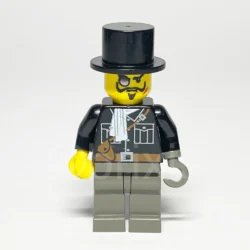 LEGO Adventurers Minifigur Lord Sam Sinister (ADV025) – Vorderansicht