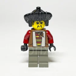 LEGO Adventurers Minifigur Ngan Pa (ADV056) – Vorderansicht