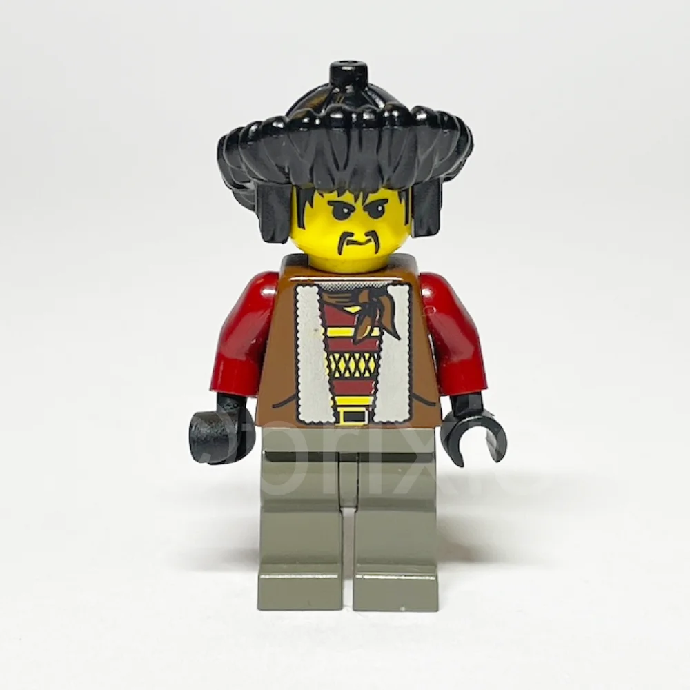 LEGO Adventurers Minifigur Ngan Pa (ADV056) gebraucht - LEGO Adventurers Minifigur Ngan Pa ADV056 gebraucht LEGO Adventurers Minifigur Ngan Pa (ADV056) – Vorderansicht