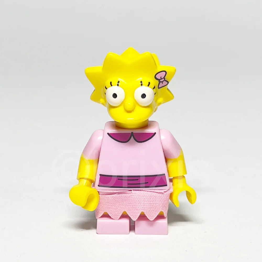 LEGO Collectible Minifigur Lisa (SIM030) gebraucht - LEGO Collectible Minifigur Lisa SIM030 gebraucht LEGO Collectible Minifigur Lisa (SIM030) – Vorderansicht