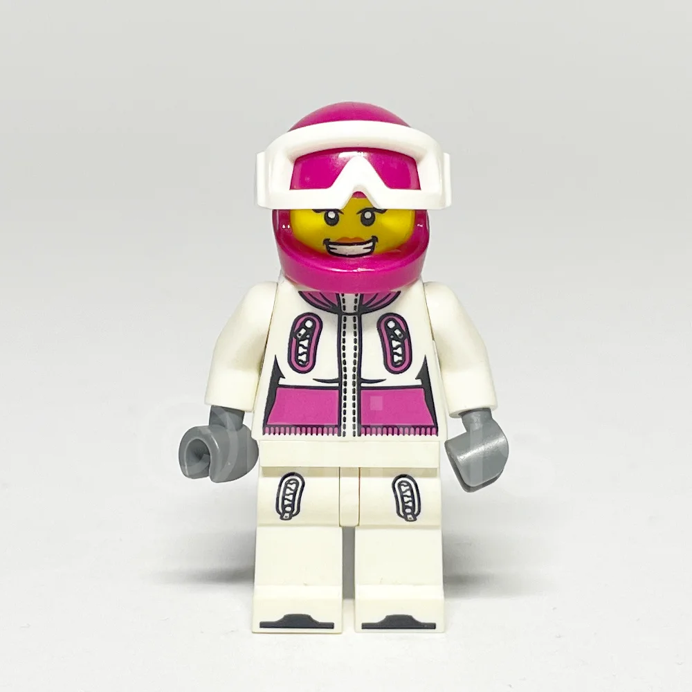 LEGO Collectible Minifigur Snowboarder (COL039) gebraucht - LEGO Collectible Minifigur Snowboarder COL039 gebraucht LEGO Collectible Minifigur Snowboarder (COL039) – Vorderansicht