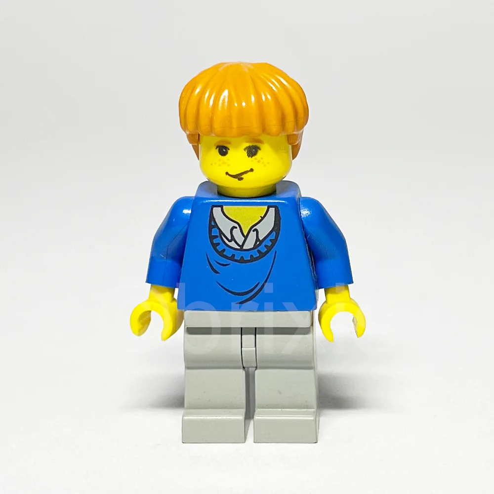 LEGO Harry Potter Minifigur Ron Weasley (HP006) gebraucht - LEGO Harry Potter Minifigur Ron Weasley HP006 gebraucht LEGO Harry Potter Minifigur Ron Weasley (HP006) – Vorderansicht