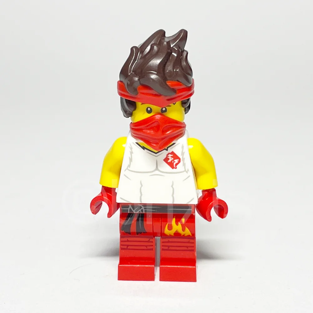 LEGO NINJAGO Minifigur Kai (NJO0643) gebraucht - LEGO NINJAGO Minifigur Kai NJO0643 gebraucht LEGO NINJAGO Minifigur Kai (NJO0643) – Vorderansicht