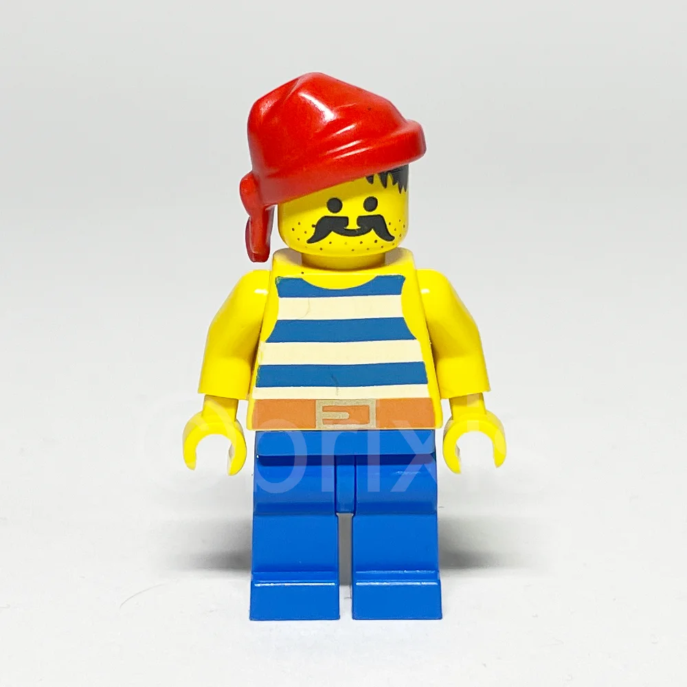 LEGO Pirates Minifigur Pirate (PI021) gebraucht - LEGO Pirates Minifigur Pirate PI021 gebraucht LEGO Pirates Minifigur Pirate (PI021) – Vorderansicht