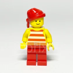 LEGO Pirates Minifigur Pirate (PI046) – Vorderansicht