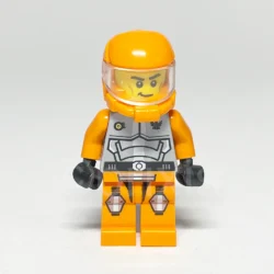 LEGO Space Minifigur Jack Fireblade (GS011) – Vorderansicht