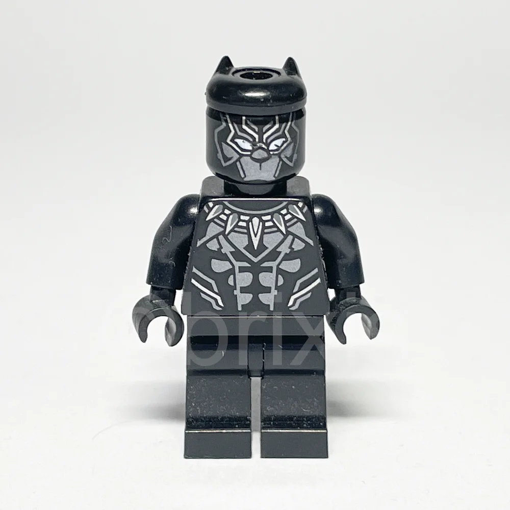 LEGO Super Heroes Minifigur Black Panther (SH0807) gebraucht - LEGO Super Heroes Minifigur Black Panther SH0807 gebraucht LEGO Super Heroes Minifigur Black Panther (SH0807) – Vorderansicht