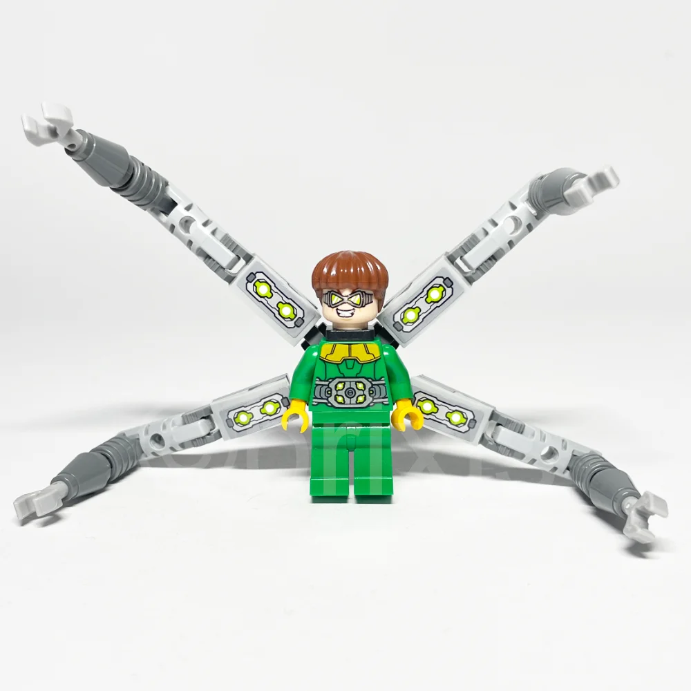 LEGO Super Heroes Minifigur Dr. Octopus (SH0616S) gebraucht - LEGO Super Heroes Minifigur Dr. Octopus SH0616S gebraucht LEGO Super Heroes Minifigur Dr. Octopus (SH0616S) – Vorderansicht