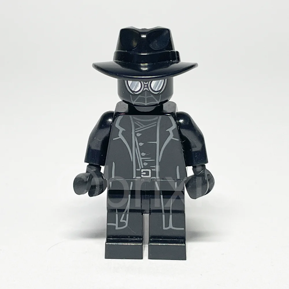 LEGO Super Heroes Minifigur Spider-Man Noir (SH0614B) gebraucht - LEGO Super Heroes Minifigur Spider Man Noir SH0614B gebraucht LEGO Super Heroes Minifigur Spider-Man Noir (SH0614B) – Vorderansicht