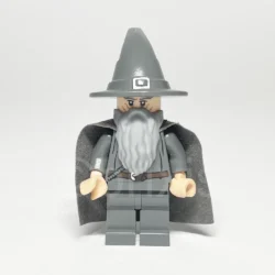 LEGO The Hobbit and The Lord of the Rings Minifigur Gandalf the Grey (LOR001) – Vorderansicht