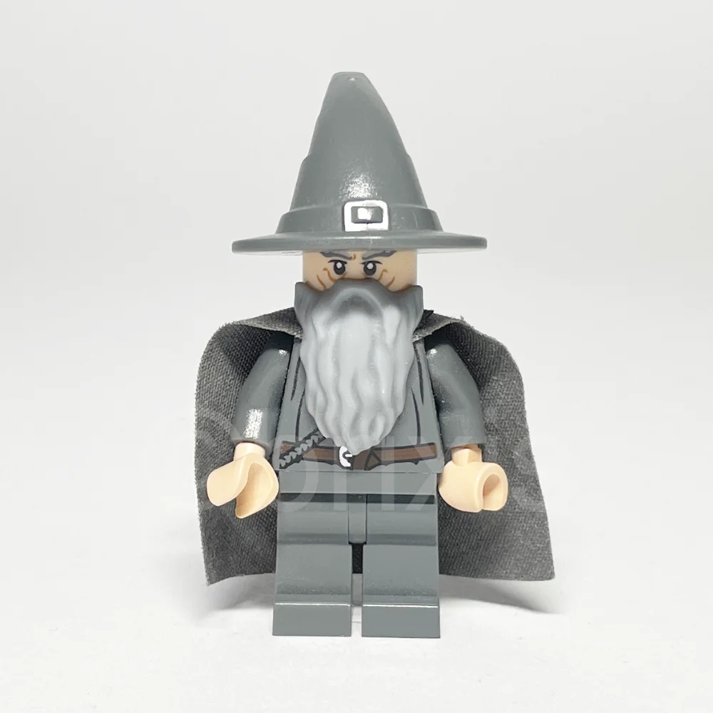 LEGO The Hobbit and The Lord of the Rings Minifigur Gandalf the Grey (LOR001) gebraucht - LEGO The Hobbit and The Lord of the Rings Minifigur Gandalf the Grey LOR001 gebraucht LEGO The Hobbit and The Lord of the Rings Minifigur Gandalf the Grey (LOR001) – Vorderansicht