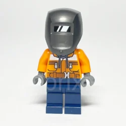 LEGO Town Minifigur Welder (CTY1115) – Vorderansicht